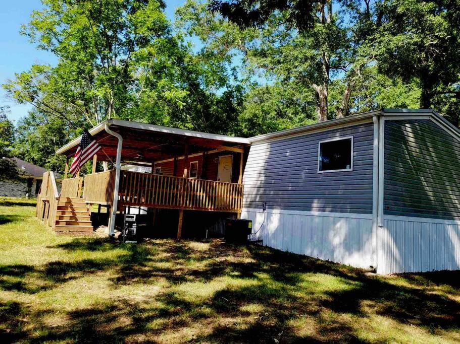 Fishermans Retreat With Patio At Lake Sam Rayburn Villa Brookeland Bagian luar foto